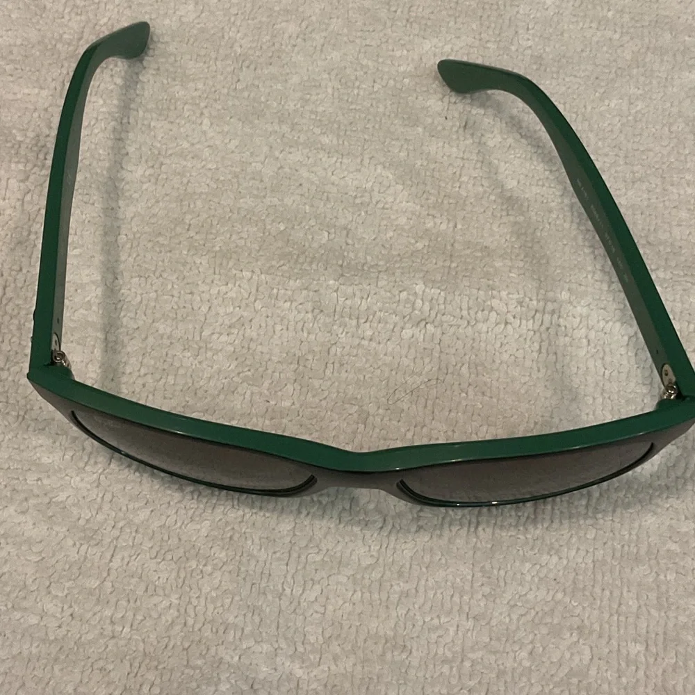 Ray-Ban Black and Green Sunglasses